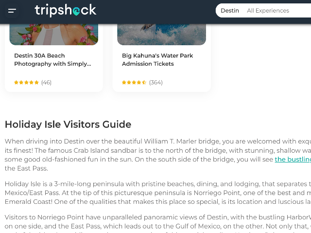 Tripshock Launches Landmark Guides